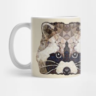 abstract racoon Mug